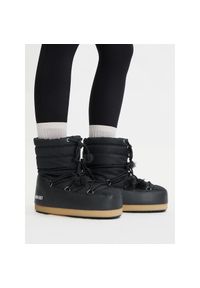 Śniegowce Moon Boot. Kolor: czarny. Materiał: nylon #1