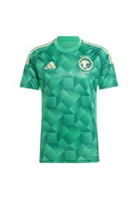 Adidas - Koszulka Saudi Arabia 24 Home. Kolor: zielony. Materiał: materiał