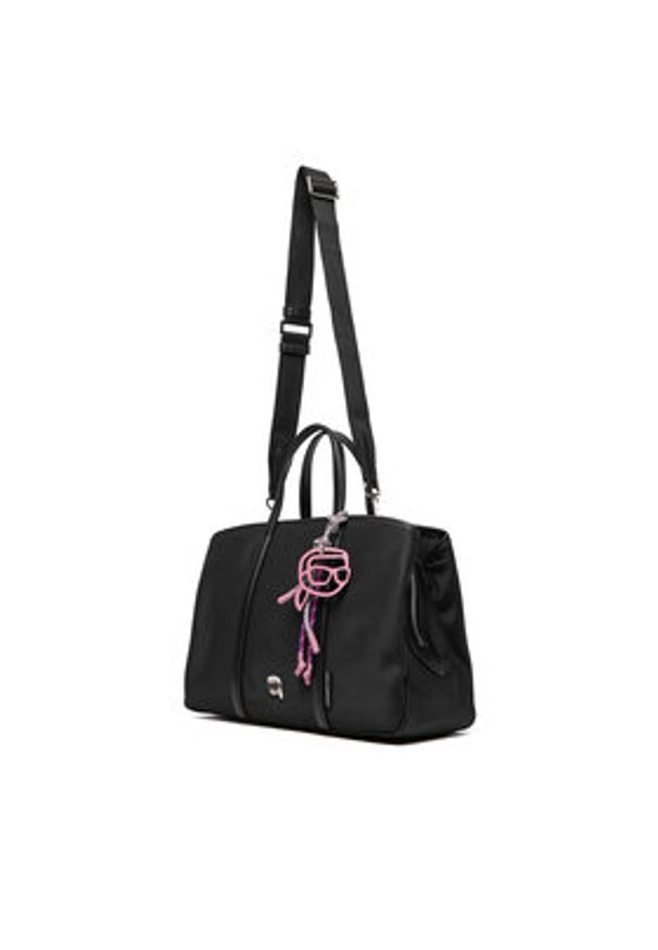 Karl Lagerfeld - KARL LAGERFELD Torebka A4W30017 Czarny. Kolor: czarny. Materiał: skórzane