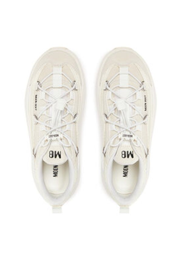 Moon Boot Sneakersy Moon247 Xlace 80D2490100 Biały. Kolor: biały. Materiał: zamsz, skóra