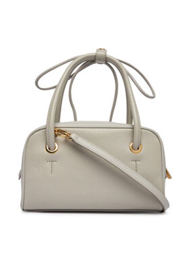 Furla Torebka Poppy Mini WE00915 BX4573 CN 4897S Szary. Kolor: szary. Materiał: skórzane