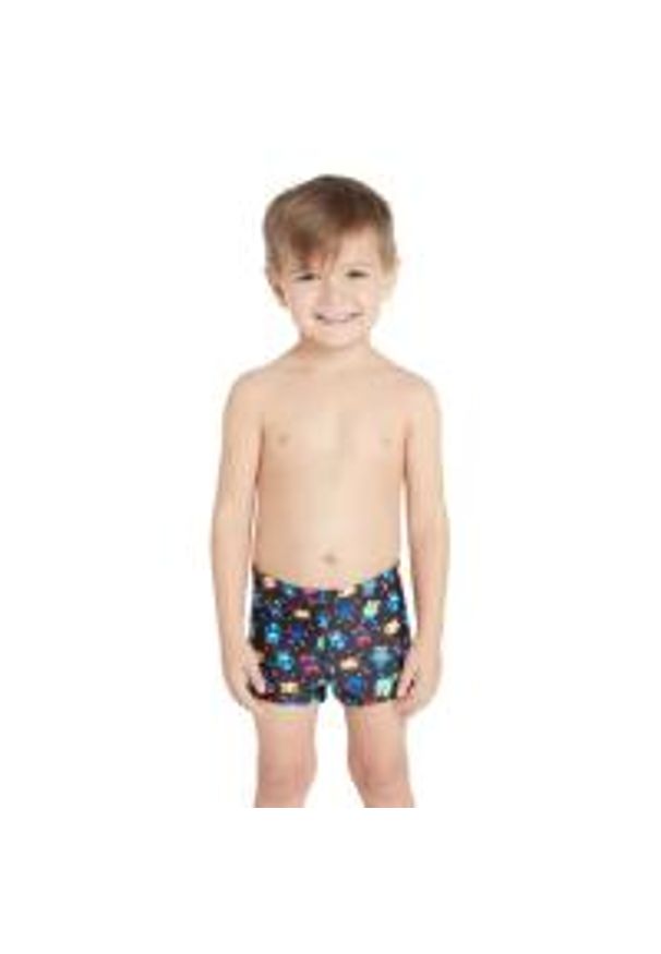 ZOGGS - Zoggs Boys Pixel Monsters Hip Racer - Rozmiar 18 / 1 Rok. Kolor: czarny