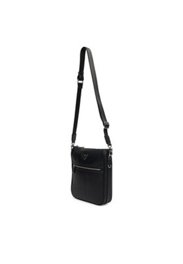 Guess Saszetka HMMISA P5417 Czarny. Kolor: czarny. Materiał: skóra