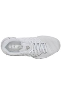 Buty do chodzenia damskie K-Swiss Bigshot Light 4 Indoor. Zapięcie: sznurówki. Kolor: biały, wielokolorowy. Materiał: materiał, syntetyk. Szerokość cholewki: normalna. Sport: turystyka piesza