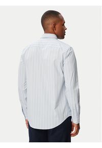 TOMMY HILFIGER - Tommy Hilfiger Koszula Performance MW0MW43430 Niebieski jasny Slim Fit. Kolor: niebieski. Materiał: syntetyk #3
