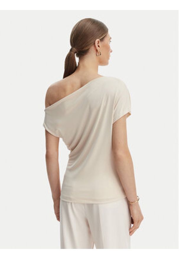 Rinascimento Bluzka CFC0128664003 Beżowy Regular Fit. Kolor: beżowy. Materiał: syntetyk