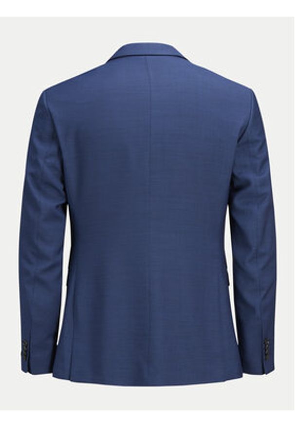 Jack & Jones - Jack&Jones Marynarka Solaris 12141107 Niebieski Slim Fit. Kolor: niebieski. Materiał: syntetyk