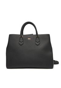 BOSS Torebka 50547745 Czarny. Kolor: czarny. Materiał: skórzane