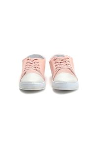 Born2be - Różowe Trampki Pumpless. Nosek buta: okrągły. Kolor: różowy. Materiał: materiał. Szerokość cholewki: normalna. Wzór: aplikacja. Obcas: na płaskiej podeszwie #3