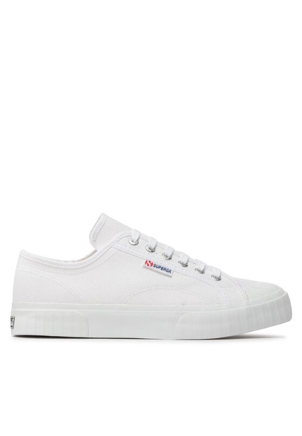 Superga Trampki 2630 Stripe S00GRT0 Biały. Kolor: biały. Materiał: materiał