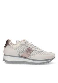 QUERCETTI - Buty CETTI C849SRA V25 Biały. Kolor: biały. Materiał: tkanina, skóra