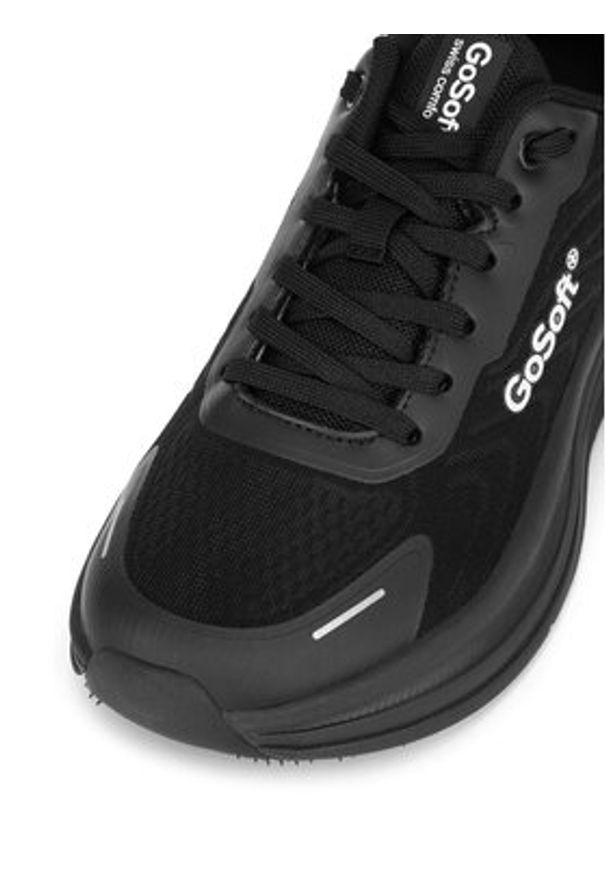 Go Soft Sneakersy WFA2813-1 Czarny. Kolor: czarny. Materiał: materiał