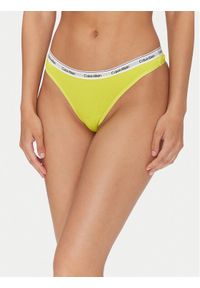 Calvin Klein Underwear Komplet 5 par stringów 000QD5221E Kolorowy. Materiał: bawełna. Wzór: kolorowy