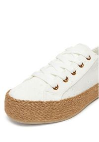 Jenny - JENNY Espadryle EMMA WSK1576-05 Biały. Kolor: biały. Materiał: materiał #4
