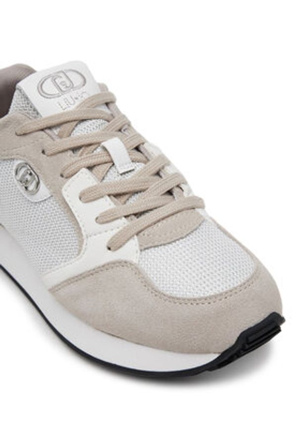 Liu Jo Sneakersy Vibe 03 BA5087 PX624 Beżowy. Kolor: beżowy. Materiał: materiał, mesh