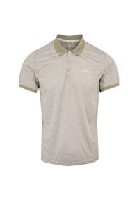 Regatta - Męska Koszulka Polo Remex II. Typ kołnierza: polo. Kolor: beżowy #1