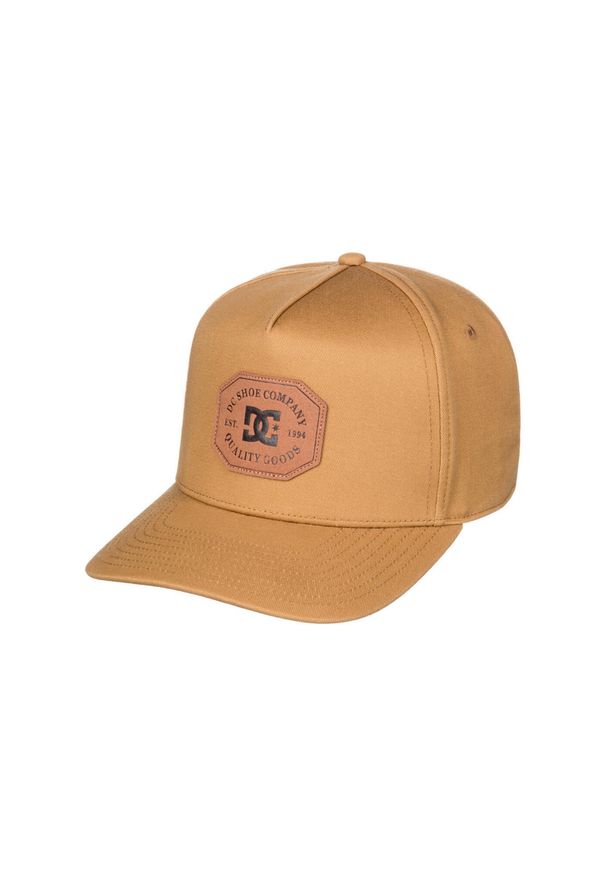DC Shoes - Czapka dla Mężczyzn REYNOTTS Brązowy. Kolor: brązowy, zielony, wielokolorowy. Materiał: materiał, bawełna. Wzór: aplikacja