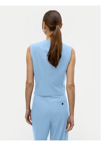 Vero Moda Kamizelka Liba 10324631 Błękitny Regular Fit. Kolor: niebieski. Materiał: syntetyk