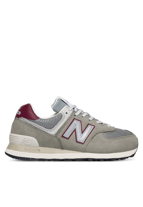 New Balance Sneakersy U574SKB W Brązowy. Kolor: brązowy. Materiał: nubuk, skóra. Model: New Balance 574