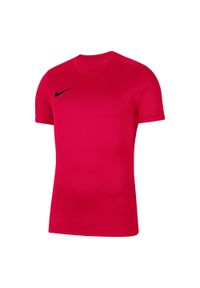 Nike - Koszulka Dziecięca Park VII DriFIT. Kolor: czerwony