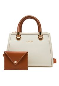 Liu Jo Torebka S Satchel AA5163 E0058 Écru. Materiał: skórzane