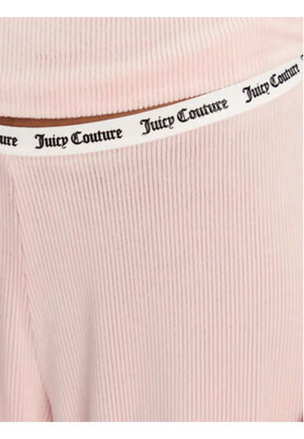 Juicy Couture Spodnie piżamowe Vicky JCLAS125504 Różowy Flare Fit. Kolor: różowy. Materiał: syntetyk