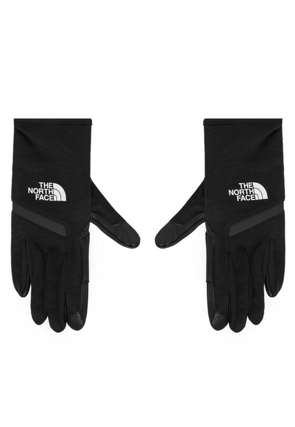 The North Face Rękawiczki Amp NF0A888M Czarny. Kolor: czarny. Materiał: skóra