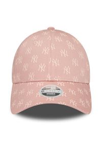 New Era Czapka z daszkiem Wmns Monogram 940 Nyy 60434993 Różowy. Kolor: różowy. Materiał: materiał