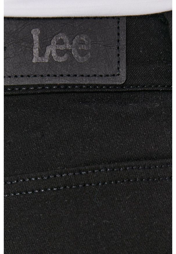 Lee - Jeansy BREESE. Stan: podwyższony. Kolor: czarny