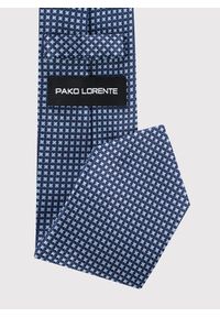 Pako Lorente - PAKO LORENTE - Krawat męski w niebieski wzór. Okazja: na spotkanie biznesowe. Kolor: niebieski. Materiał: poliester. Styl: biznesowy #2