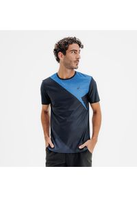 KUIKMA - Koszulka do padla z krótkim rękawem męska Kuikma PTS Pro. Kolor: niebieski. Materiał: poliester, elastan, materiał. Długość rękawa: krótki rękaw. Długość: krótkie #1