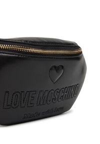 Love Moschino - LOVE MOSCHINO Saszetka nerka JC4223PP0MKF0000 Czarny. Kolor: czarny. Materiał: skóra #5