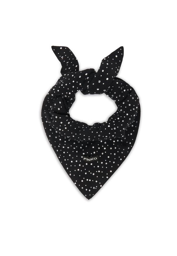 Pinko - Chusta PINKO. Kolor: czarny