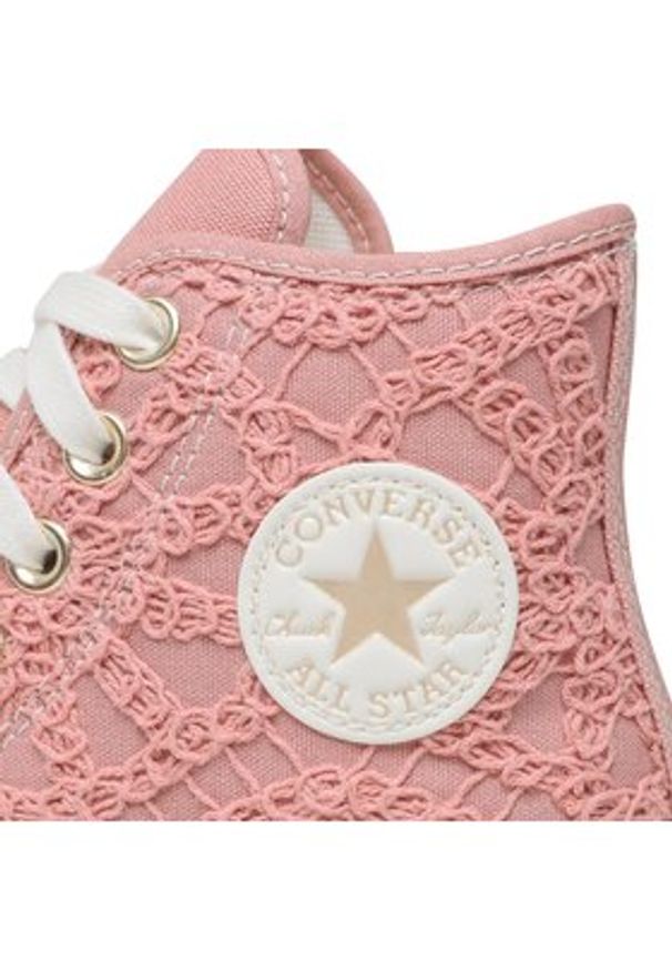 Converse Trampki Chuck Taylor All Star Move A03951C Różowy. Kolor: różowy. Materiał: materiał