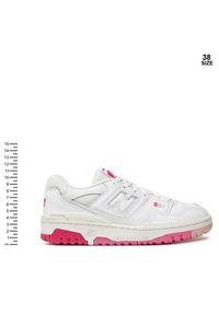 New Balance Sneakersy 550 V1 GSB550KP Biały. Kolor: biały. Materiał: skóra