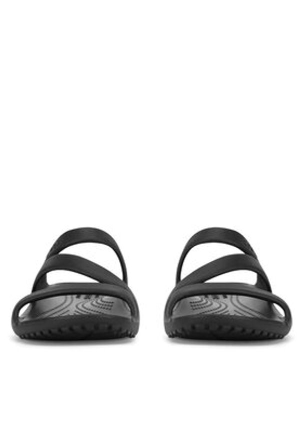 Crocs Klapki KADEE II SANDAL W 206756-001 Czarny. Kolor: czarny. Materiał: syntetyk, materiał