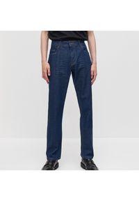 Reserved - Spodnie jeansowe regular -. Kolor: niebieski. Materiał: jeans #1