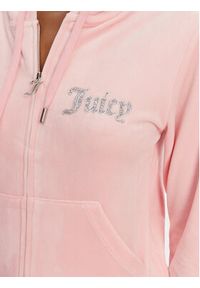 Juicy Couture Bluza Robertson JCBAS125805 Różowy Regular Fit. Kolor: różowy. Materiał: syntetyk #4