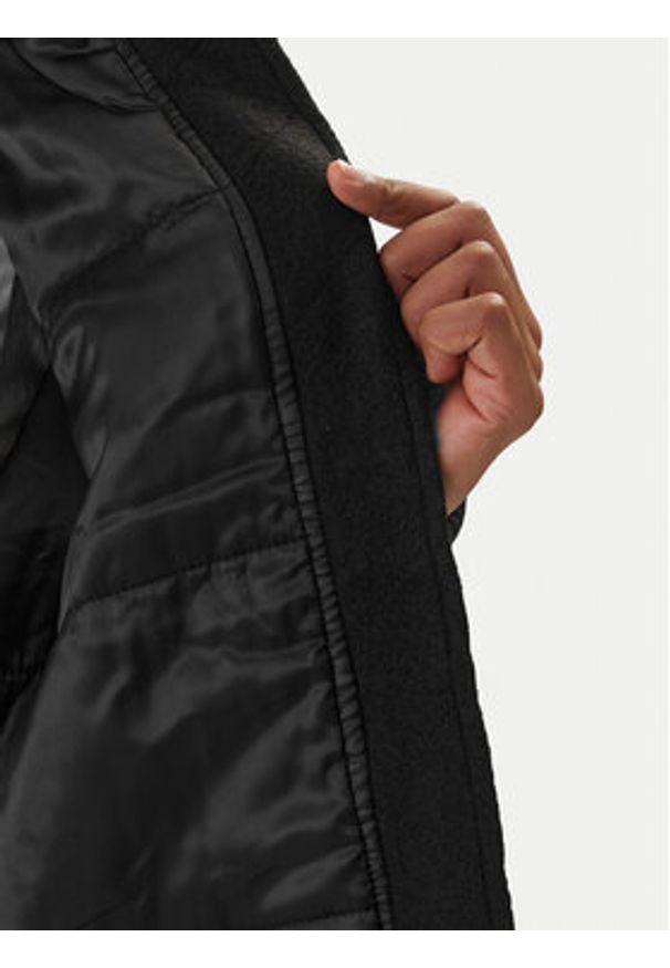 TOMMY HILFIGER - Tommy Hilfiger Kurtka bomber MW0MW42581 Czarny Regular Fit. Kolor: czarny. Materiał: wełna