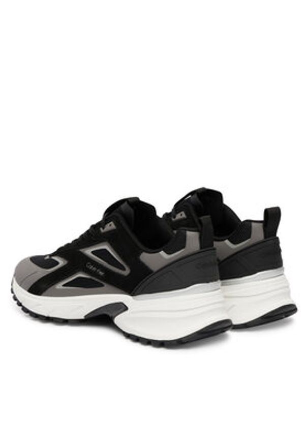 Calvin Klein Sneakersy Hike Runner Ck Stripe Mix Ny-Su HM0HM02220 Czarny. Kolor: czarny. Materiał: materiał