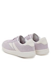Leaf Sneakersy LAKKA301R Fioletowy. Kolor: fioletowy. Materiał: skóra, zamsz #3