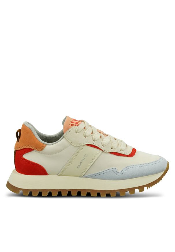 GANT - Gant Sneakersy 30533854 Beżowy. Kolor: beżowy. Materiał: zamsz, skóra