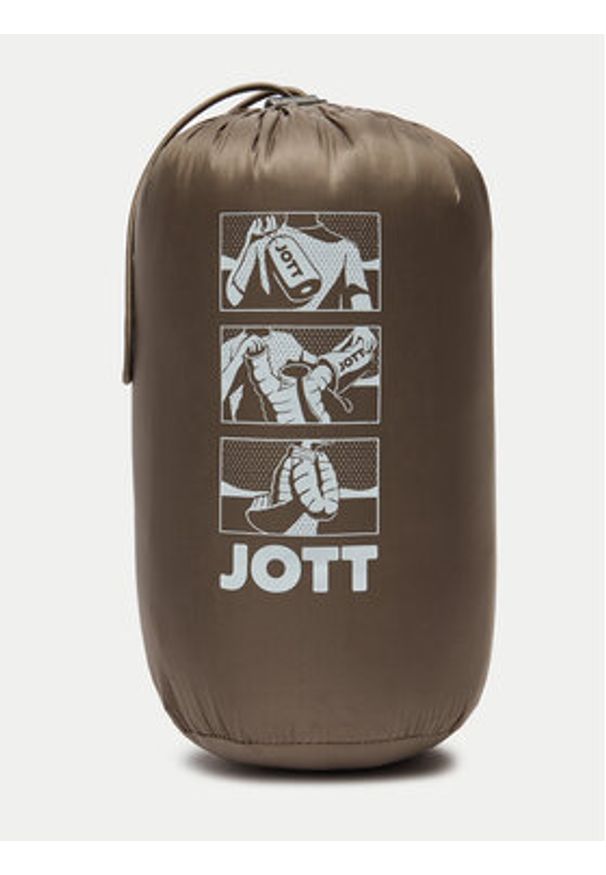 Jott Kurtka puchowa Cha P000WDOW02 Beżowy Slim Fit. Kolor: beżowy. Materiał: syntetyk