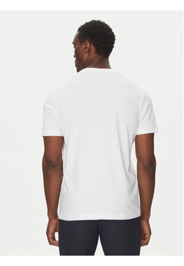 BOSS T-Shirt TL Logo 50535170 Biały Regular Fit. Kolor: biały. Materiał: bawełna