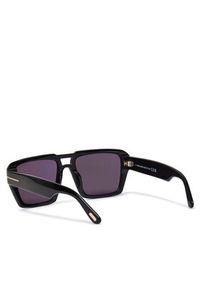 Tom Ford Okulary przeciwsłoneczne Redford FT1153 01A Czarny. Kolor: czarny #3
