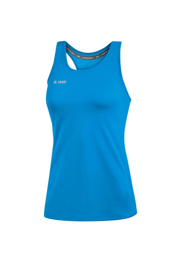 Damski tank top Jako top Run 2.0. Kolor: niebieski. Sport: bieganie