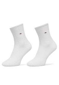 TOMMY HILFIGER - Skarpety długie Tommy Hilfiger. Kolor: biały #1