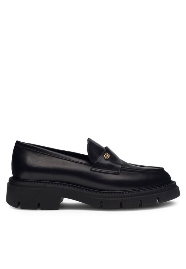 Gino Rossi Loafersy GRACE-I23-26372PE Czarny. Kolor: czarny. Materiał: skóra