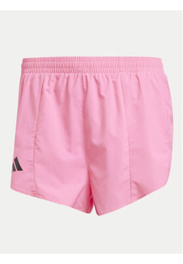 Adidas - adidas Szorty sportowe Adizero Essentials JF3500 Różowy Regular Fit. Kolor: różowy. Materiał: syntetyk