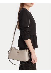 Guess Torebka Noelle II Mini HWZG96 72730 Beżowy. Kolor: beżowy. Materiał: skórzane #1